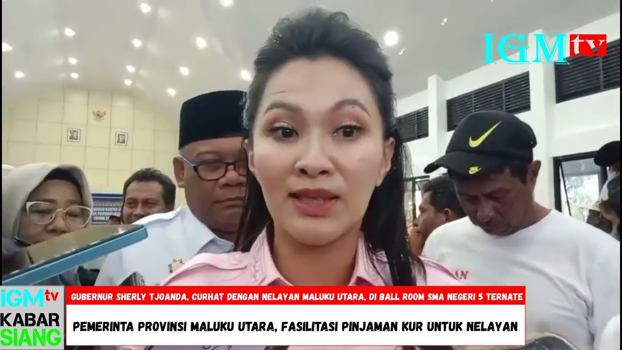 KABAR SIANG   PEMROV FASILITASI KUR KEPADA NELAYAN   IGM tv