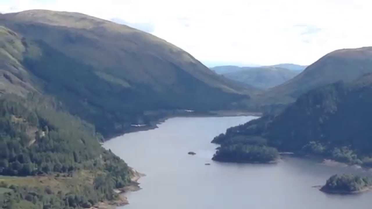 Two Avro Lancaster Bombers Fly Low Level over Thirlmere Reservoir