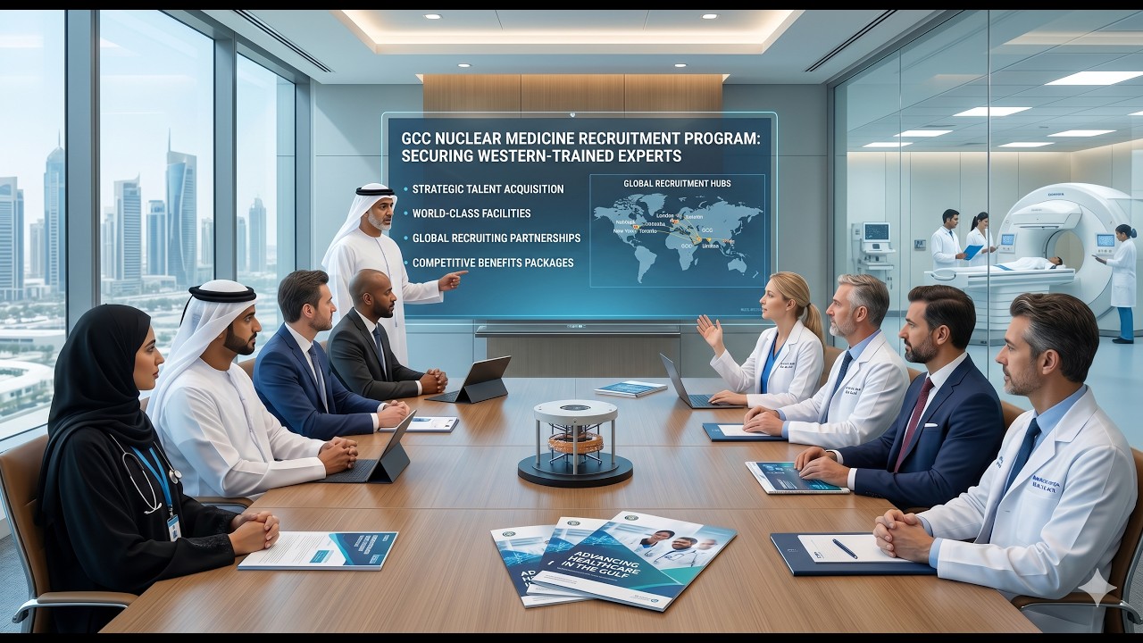 GCC Nuclear Medicine Recruitment: Securing Western-Trained Experts
