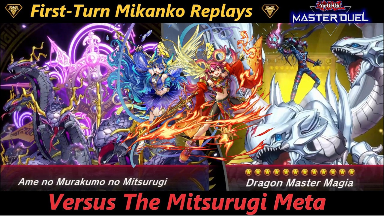 [YGO Master Duel] ~ 1st Turn Mikanko VS Mitsurugi Meta (& more)