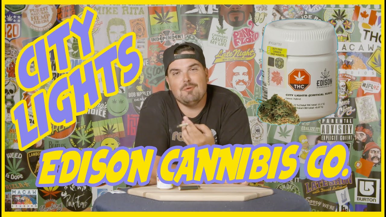 CITY LIGHTS by Edison Cannabis Co. - LEGAL WEED REVIEWS with Mike Rita