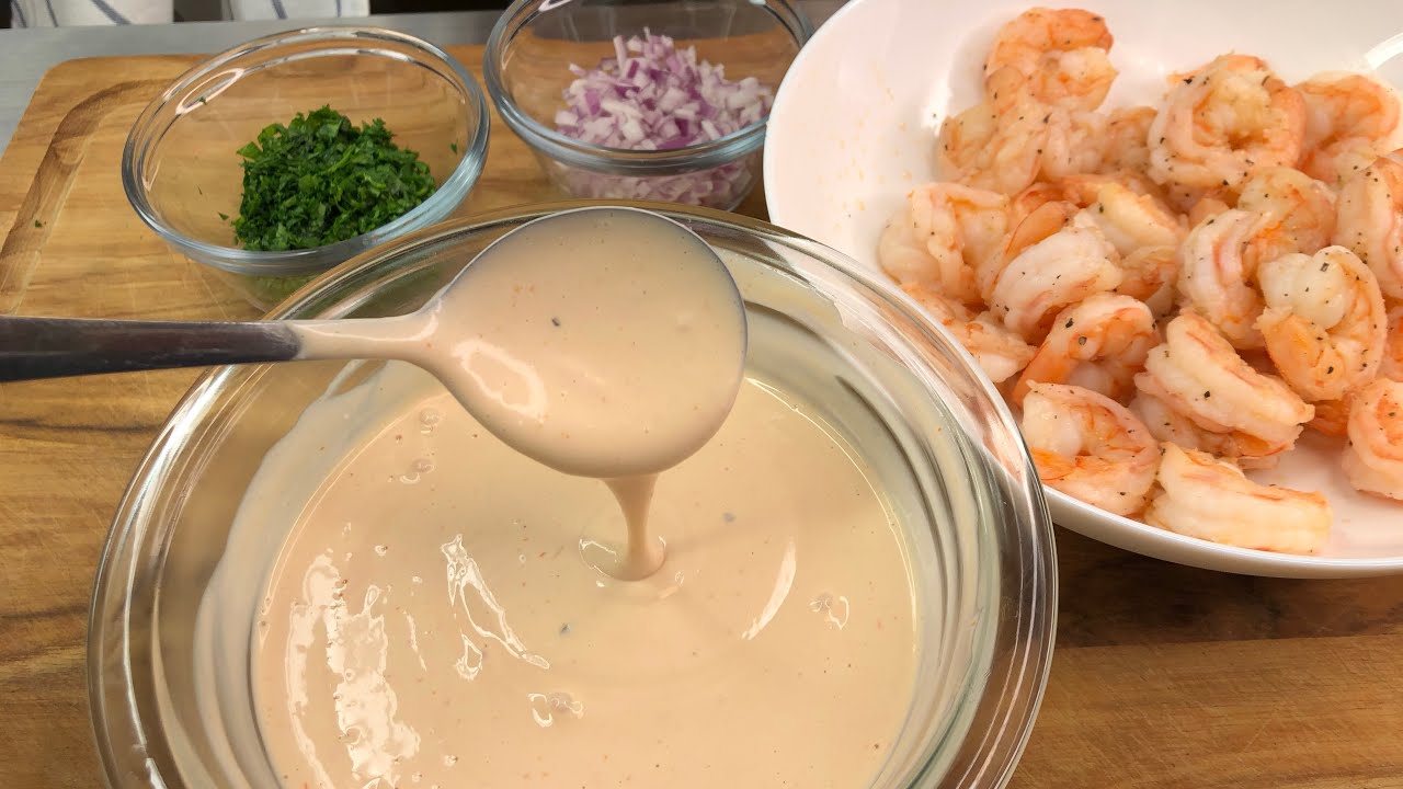 CAMARONES EN SALSA ROSADA!! UNA DELICIA DE RECETA.