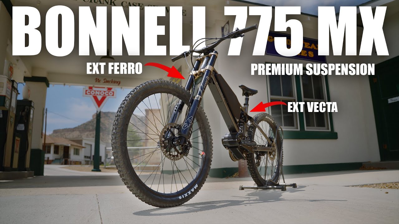 We put the BEST Suspension on the Bonnell 775 MX & AM!