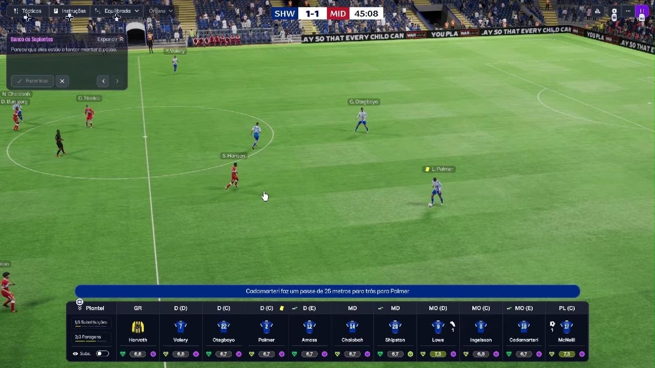 Football Manager 26 Console Edition Sheffield Wednesday