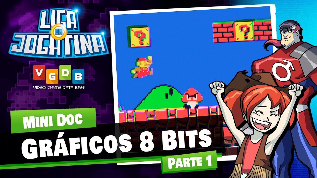 Como eram feitos os GRÁFICOS 8 BITS? | Parte 1: Planos de fundo e sprites