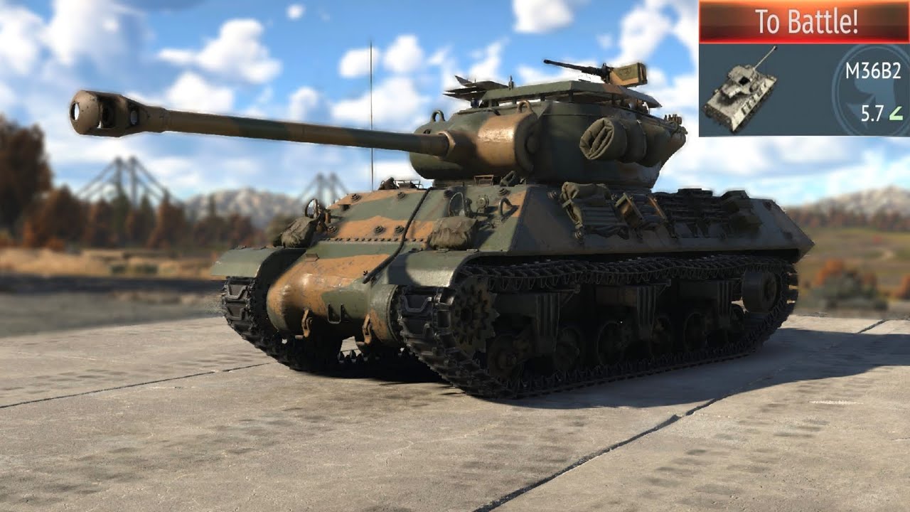 War Thunder M36B2
