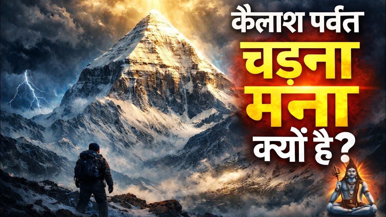 कैलाश पर्वत का रहस्य: क्यों आज तक कोई इसकी चोटी पर नहीं चढ़ पाया?