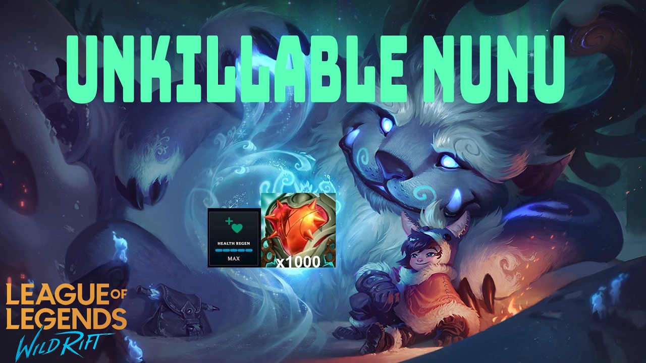 Nunu Is Literally Unkillable in Arena