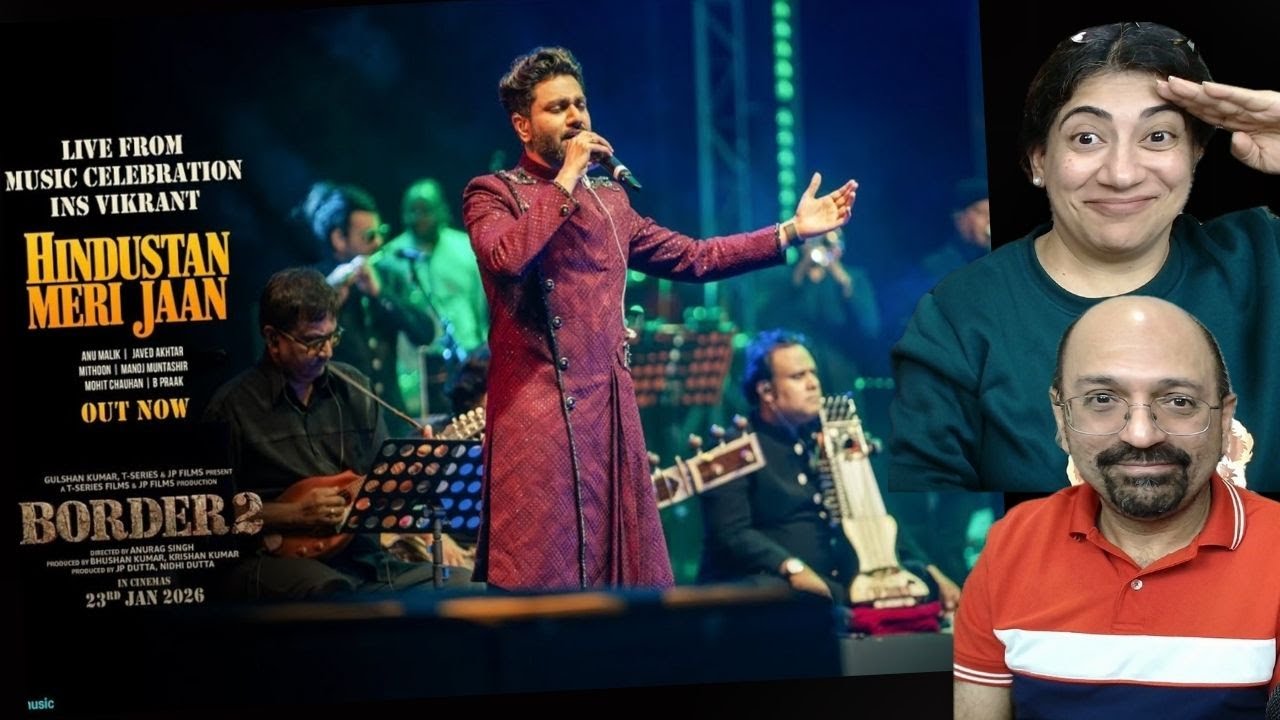 Hindustan Meri Jaan 🫡- Live at INS Vikrant | BORDER 2 | Sunny Deol | Mithoon, Manoj Muntashir