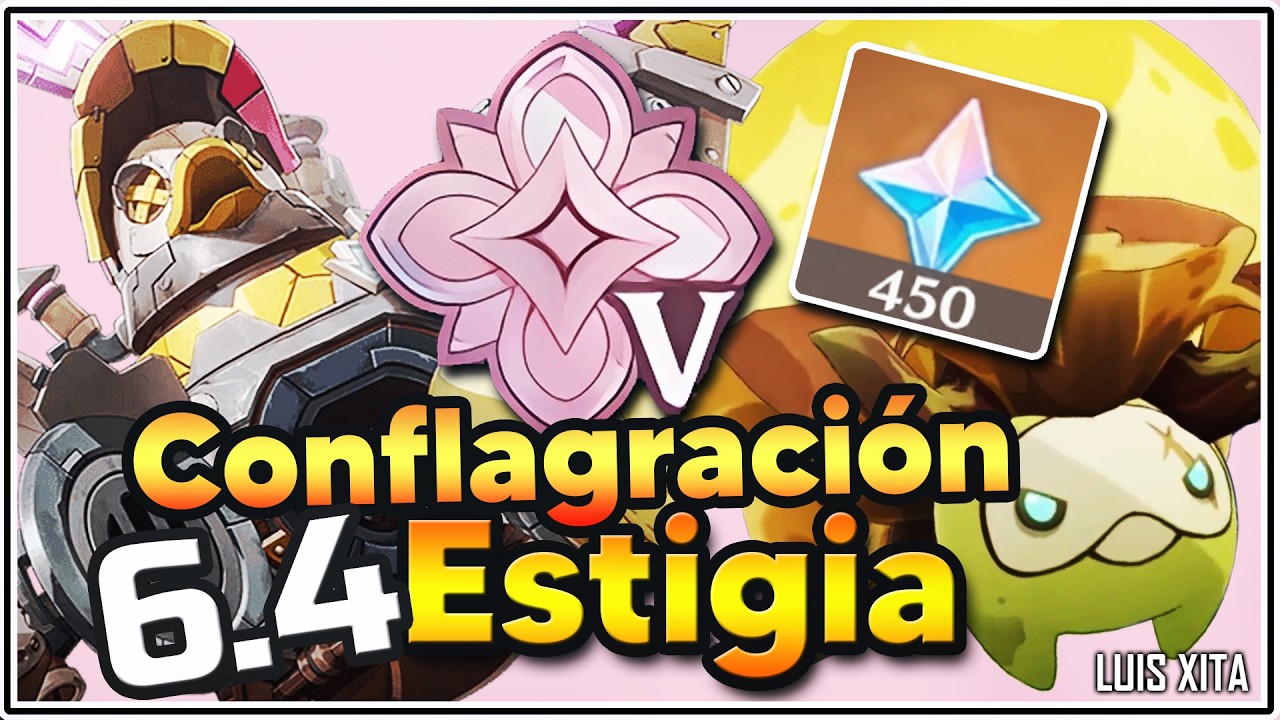 Conflagración estigia 6.4 🔥 NIVEL 5 ✨ Mavuika C0 🌑 Skirk C0 ❄ 450 Protogemas New Abyss ✔ Genshin V