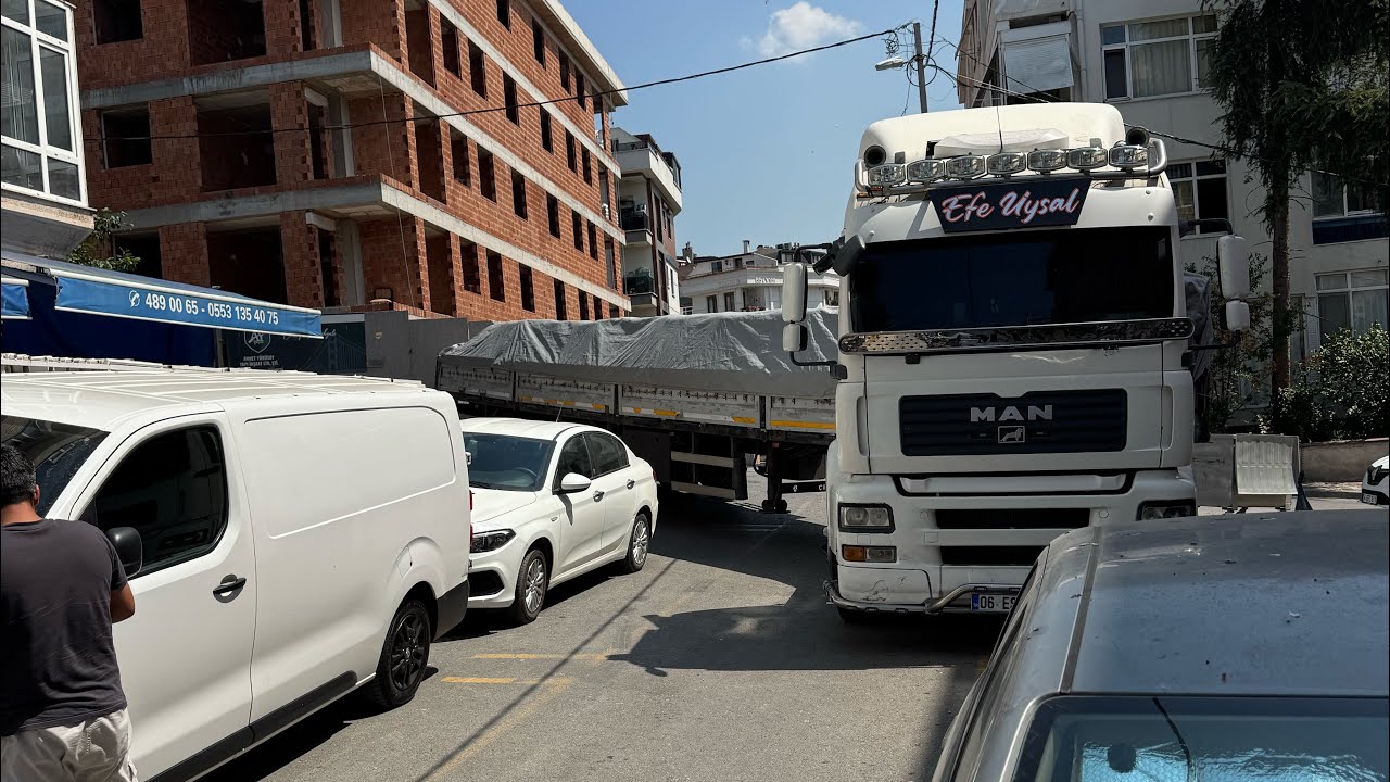 TAKSI GIRMEYEN SOKAKLARA TIRLA GİRDİM KENTSEL DÖNÜŞÜME İMZA ATTIK