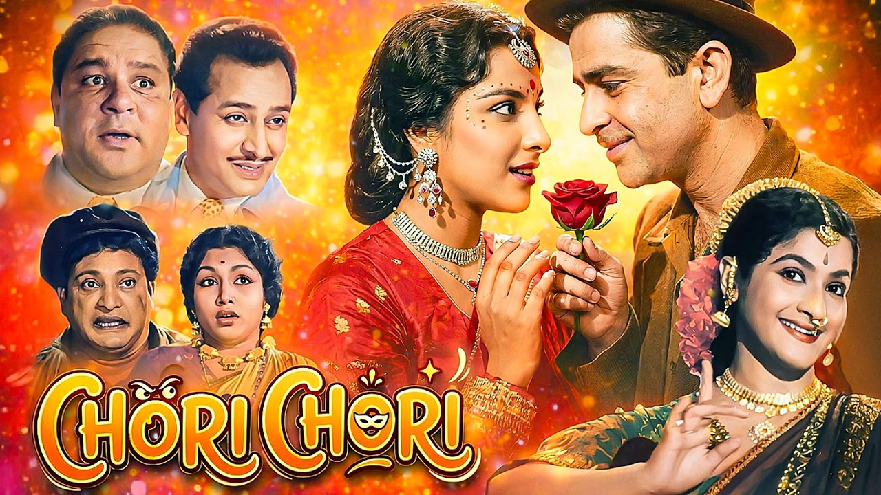 गलत प्यार से सच्चे प्यार तक की कहानी | Love Triangle | Raj Kapoor, Nargis | Chori Chori (1956)