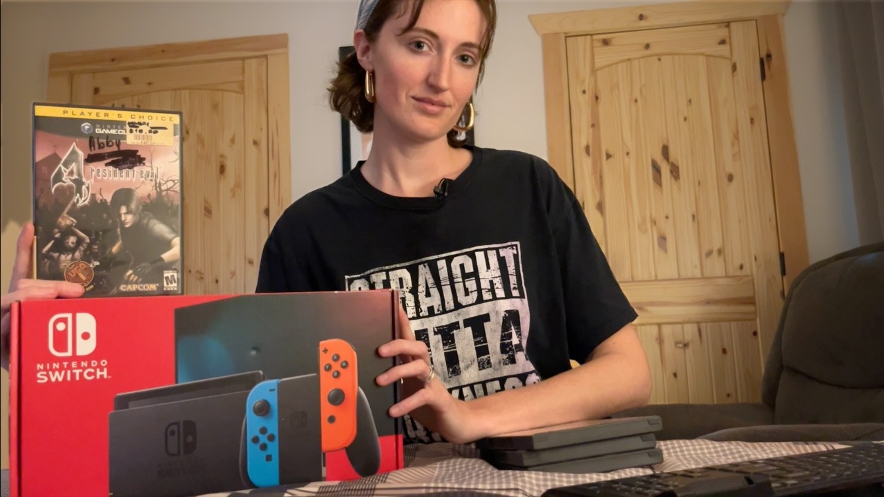 ASMR Game Store Roleplay (soft spoken to whisper, typing, page turning)