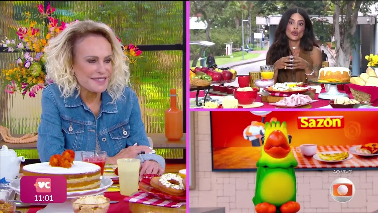 Ana Maria entrevista a eliminada do BBB 26 Aline Campos | Mais Voc&ecirc; 21/01/2026 #bbb26 #maisvoc&ecirc;