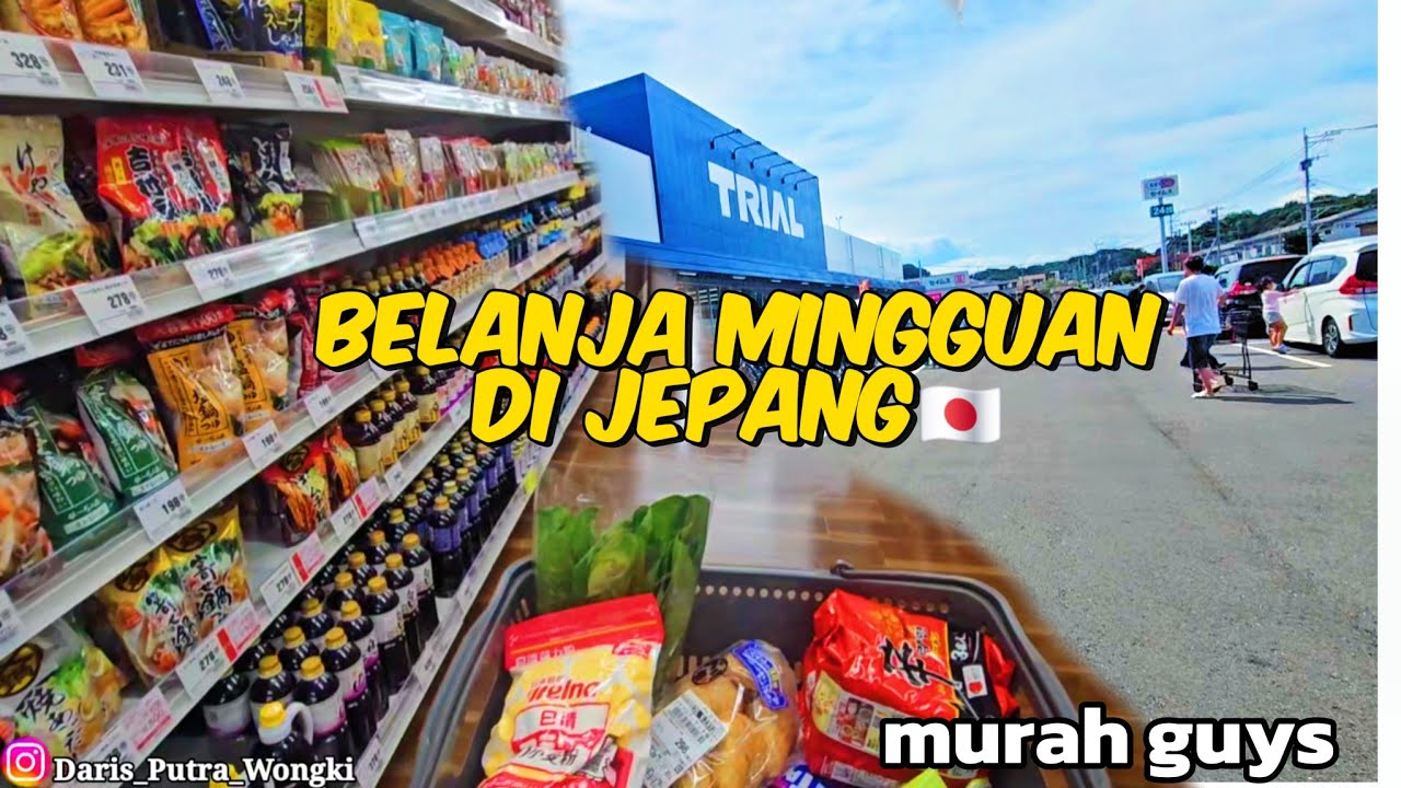 BIAYA BELANJA MINGGUAN DI JEPANG || HARUS BISA MENGATUR KEUANGAN SENDIRI🇯🇵