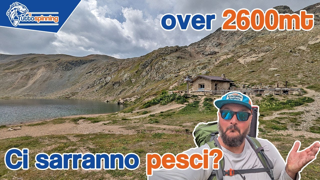 Bivacco + Pescata in un LAGO ALPINO sopra il 2600m 🎣 Pesca al Lago del Mont di Livigno