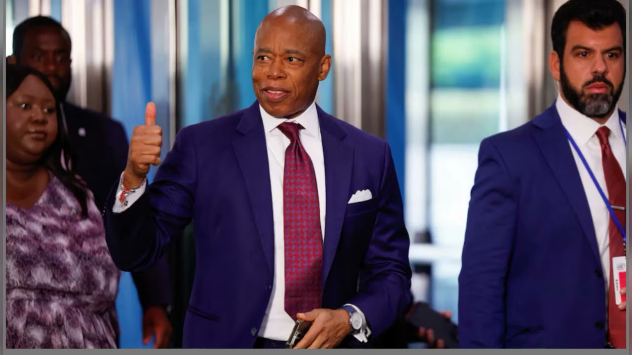 Eric Adams drops out of New York City's mayoral race.