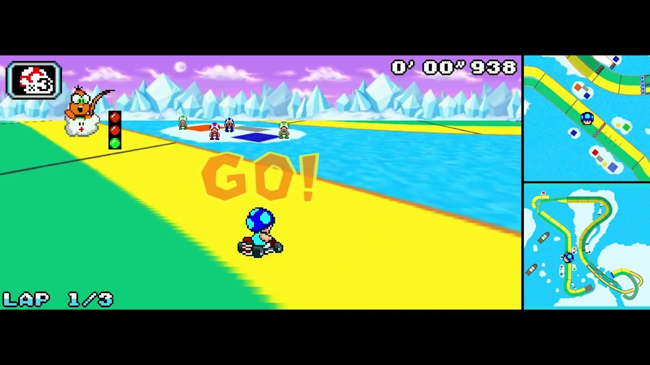 MK8DX tracks in Mario Kart PC