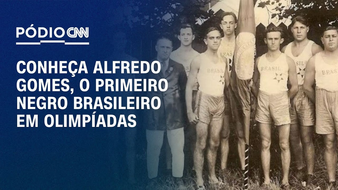 P&oacute;dio CNN: conhe&ccedil;a Alfredo Gomes, o primeiro negro brasileiro em Olimp&iacute;adas | LIVE CNN