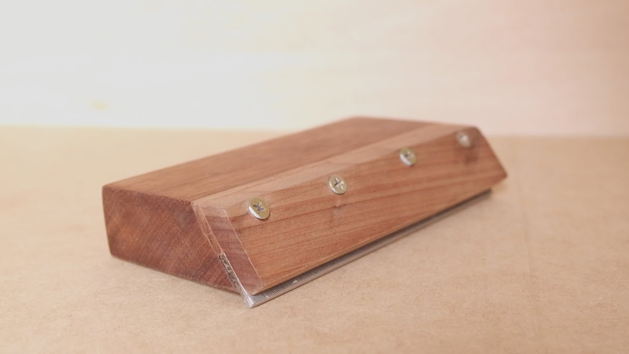 #DIY Como fazer um Chanfrador de traste (How to make Fret beveling