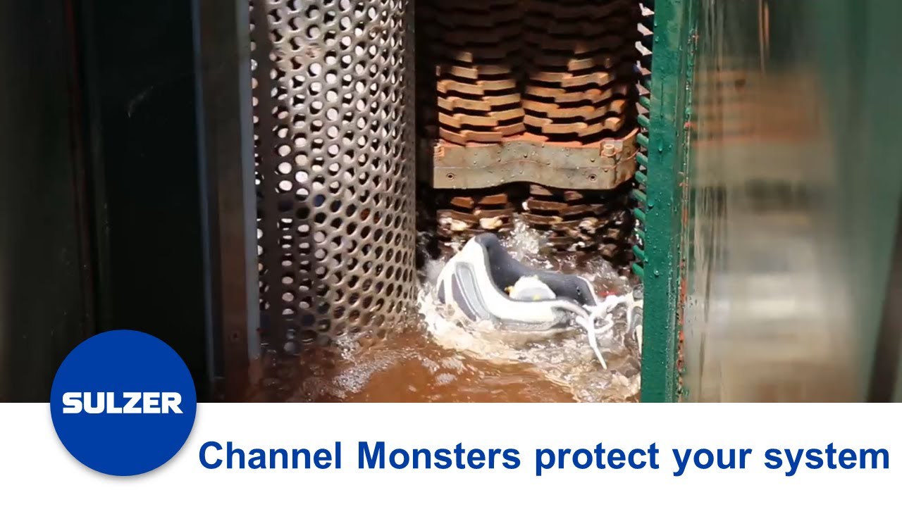 Sulzer Water: Channel Monsters protect pumps and systems from tough solids