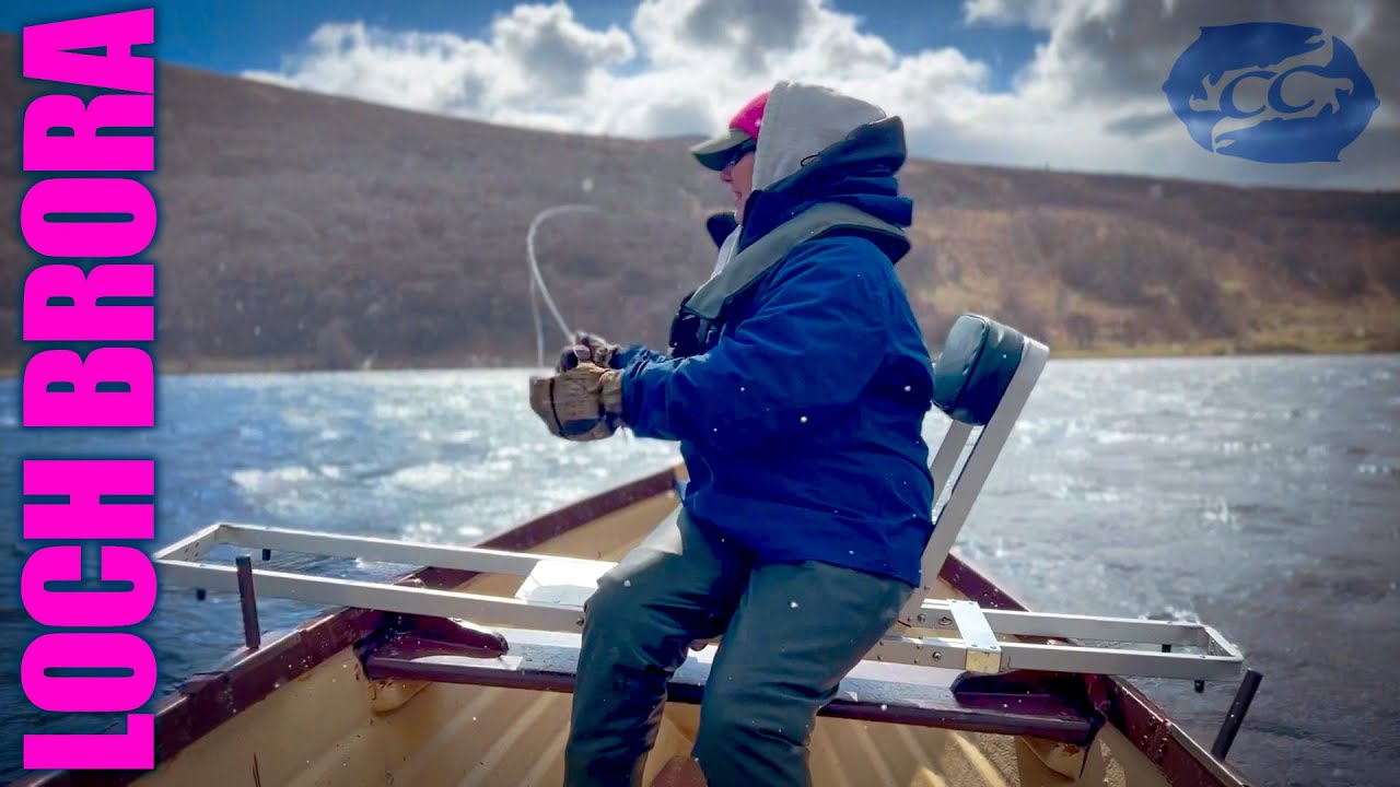 10lb salmon caught on the fly | Loch Brora | salmon fishing Scotland 2023 🏴󠁧󠁢󠁳󠁣󠁴󠁿