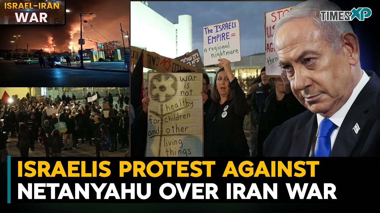 Israelis Revolt Against Netanyahu In Tel Aviv | Iran-Israel-U.S. War