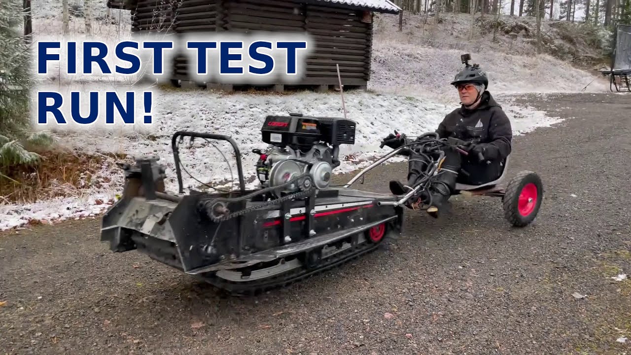 How to build a Snowdog part 4 - First test run