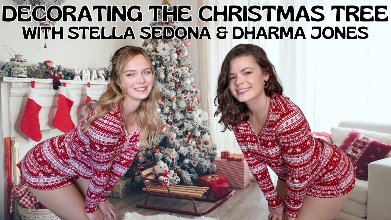 Decorating the Christmas Tree with Stella Sedona