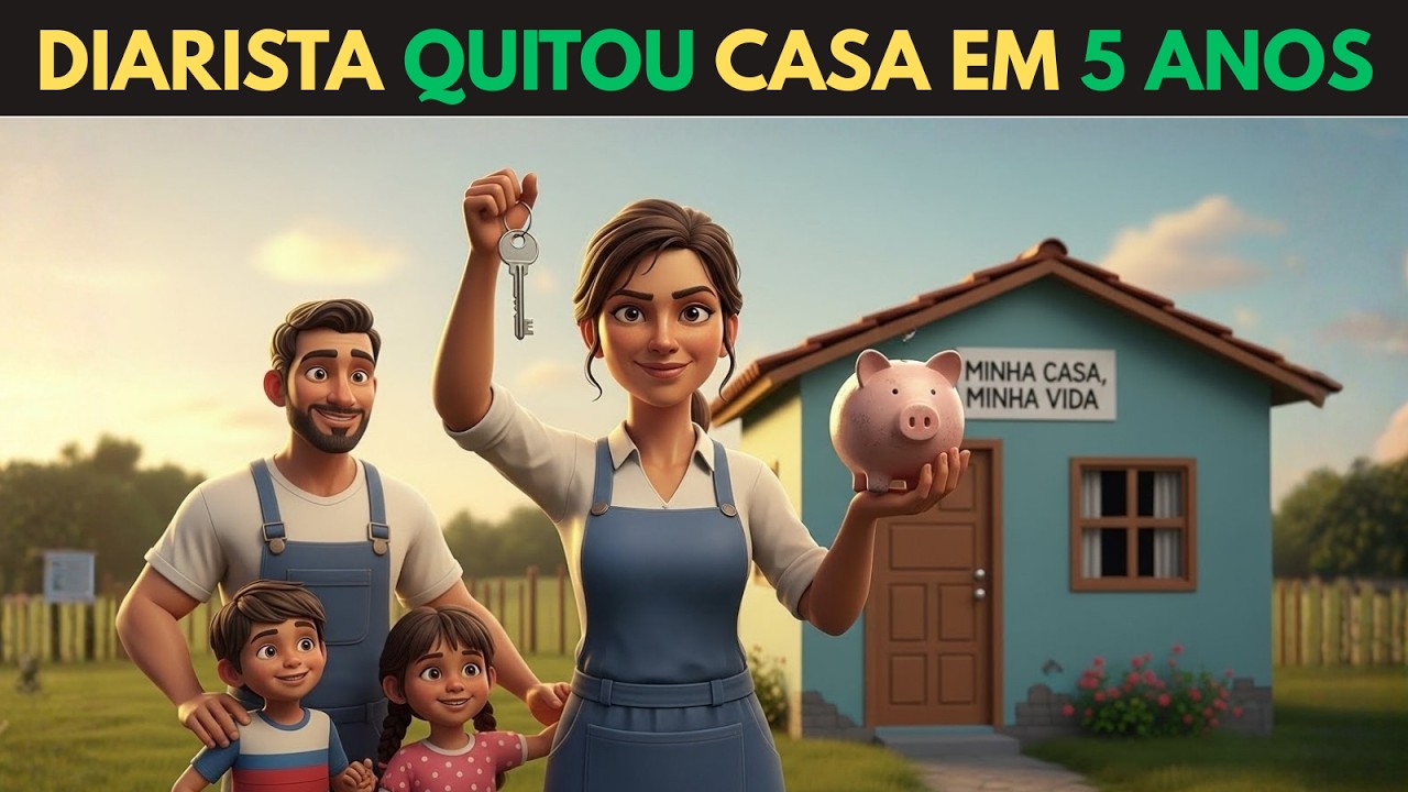 Como uma DIARISTA usou o Método dos R$ 50 e QUITOU seu LAR do 