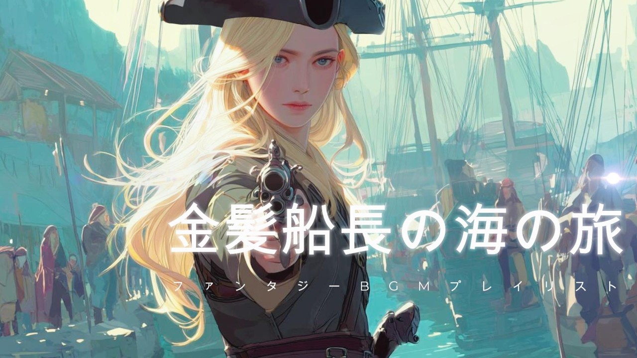 [作業用BGM30分] 金髪船長の海の旅 ⚓ ファンタジーBGMプレイリスト｜Fantasy Sea Voyage