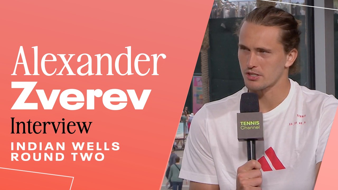 Alexander Zverev talks Changing his Game and Chasing a Slam Title | Indian Wells 2026