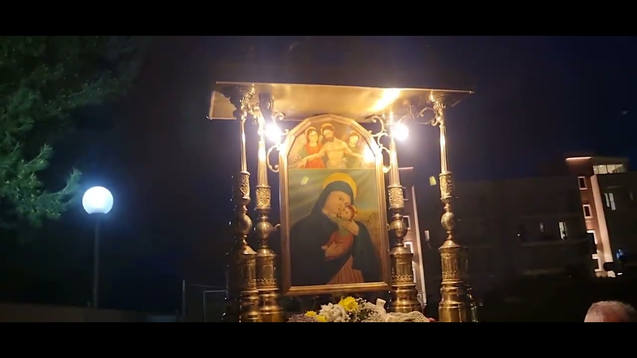 L'icona della Madonna giunge nella chiesa della Trasfigurazione. Festa patronale Bitritto 2024