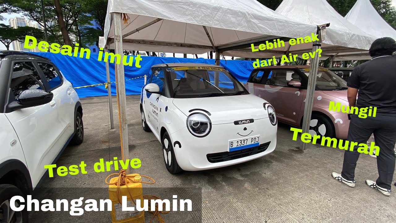 Short Test Drive Changan Lumin | City Car Micro EV Terbaru Saingan Wuling Air ev | Review Indonesia
