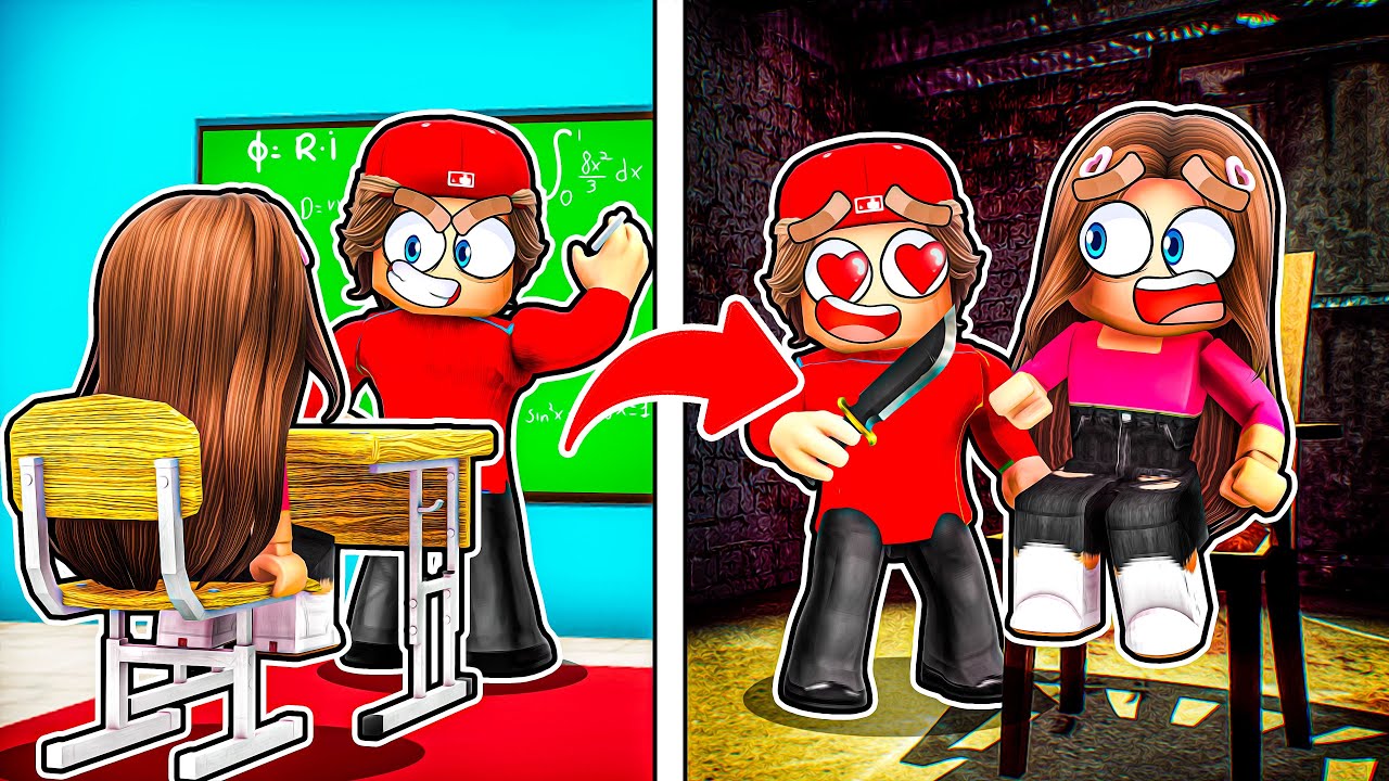 Ma PROF DARK me KIDNAPPE sur BROOKHAVEN Roblox !