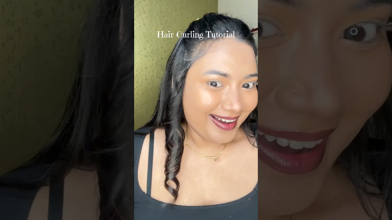 ✨Easy Hair Curling Tutorial 💇‍♀️🔥 Soft Curls in Minutes! 