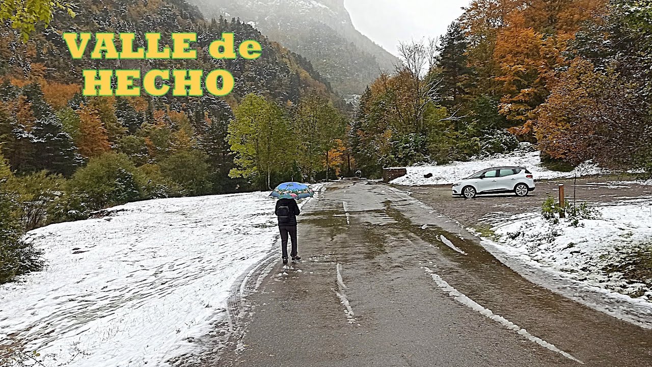 Valle de HECHO - Selva de OZA en otoño: Embún - Hecho - Boca del Infierno.