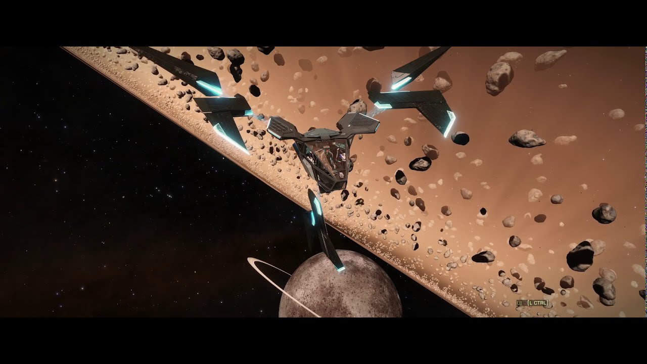Elite Dangerous Ship Launched Fighters testing: XG7 TRIDENT