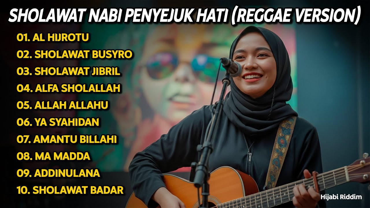 SHOLAWAT NABI PENYEJUK HATI 🎵 REGGAE | AL HIJROTU, SHOLAWAT BUSRO | SHOLAWAT TERBARU