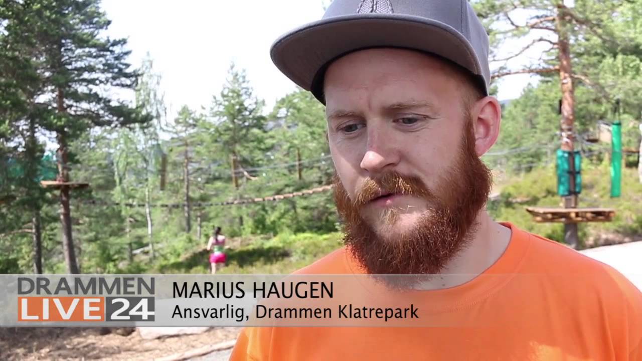 &Aring;pning av Drammen Klatrepark