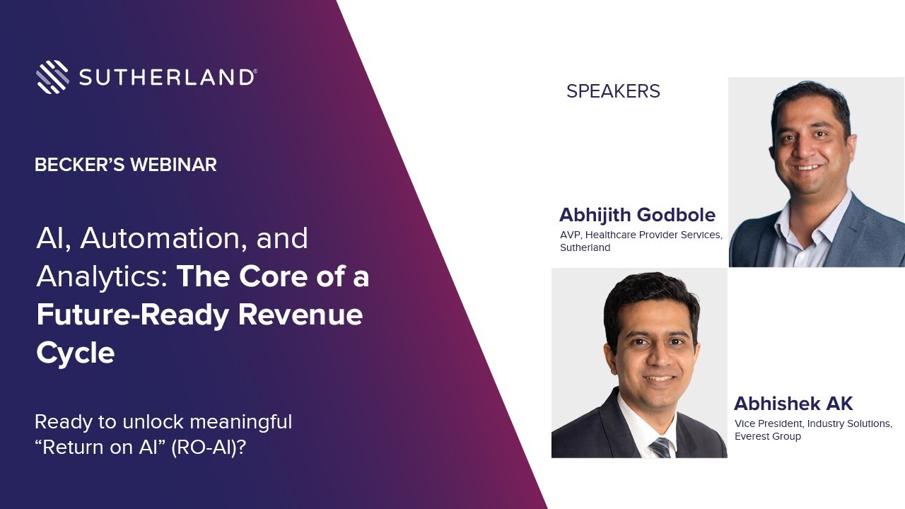 AI, Automation & Analytics: The Core of a Future-Ready Healthcare Revenue Cycle Management Solutions