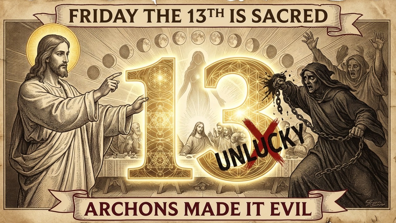 Jesus Revealed Why Friday The 13th Is Sacred — Archons Made It 
