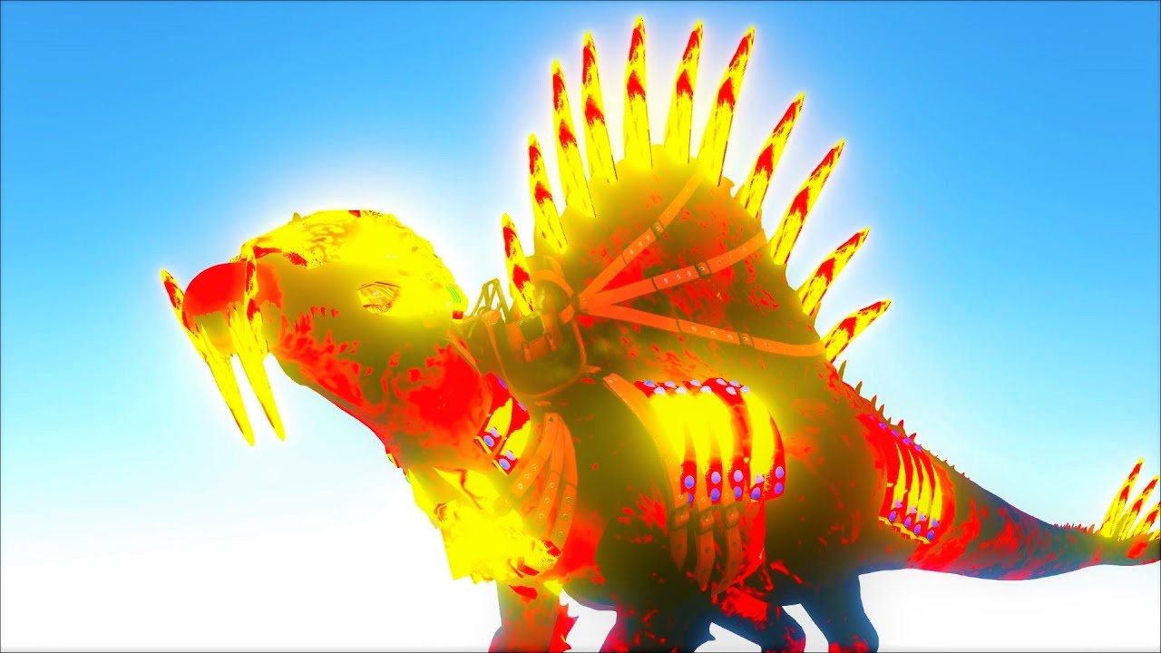 AMAZING NEW TEK SPINO & ALPHA ANKYLO !!! ARK CRYSTAL ISLES ARK: SURVIVAL EVOLVED ARK MODDED E19