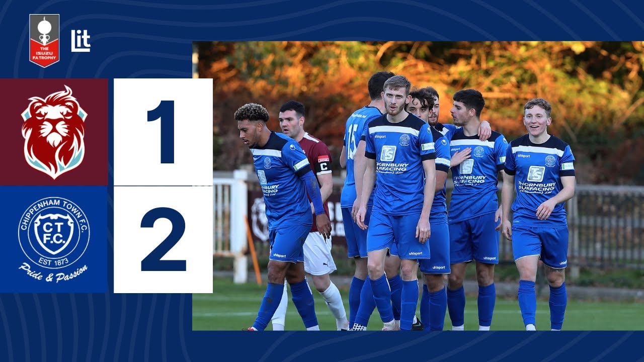 Hastings United vs Chippenham Town | Isuzu FA Trophy 2nd Round Highlights, Sat 19th Nov 2022