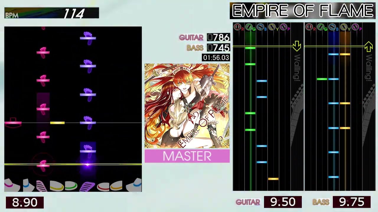 GITADORA / EMPIRE OF FLAME - MASTER (GITADORA NEX+AGE)
