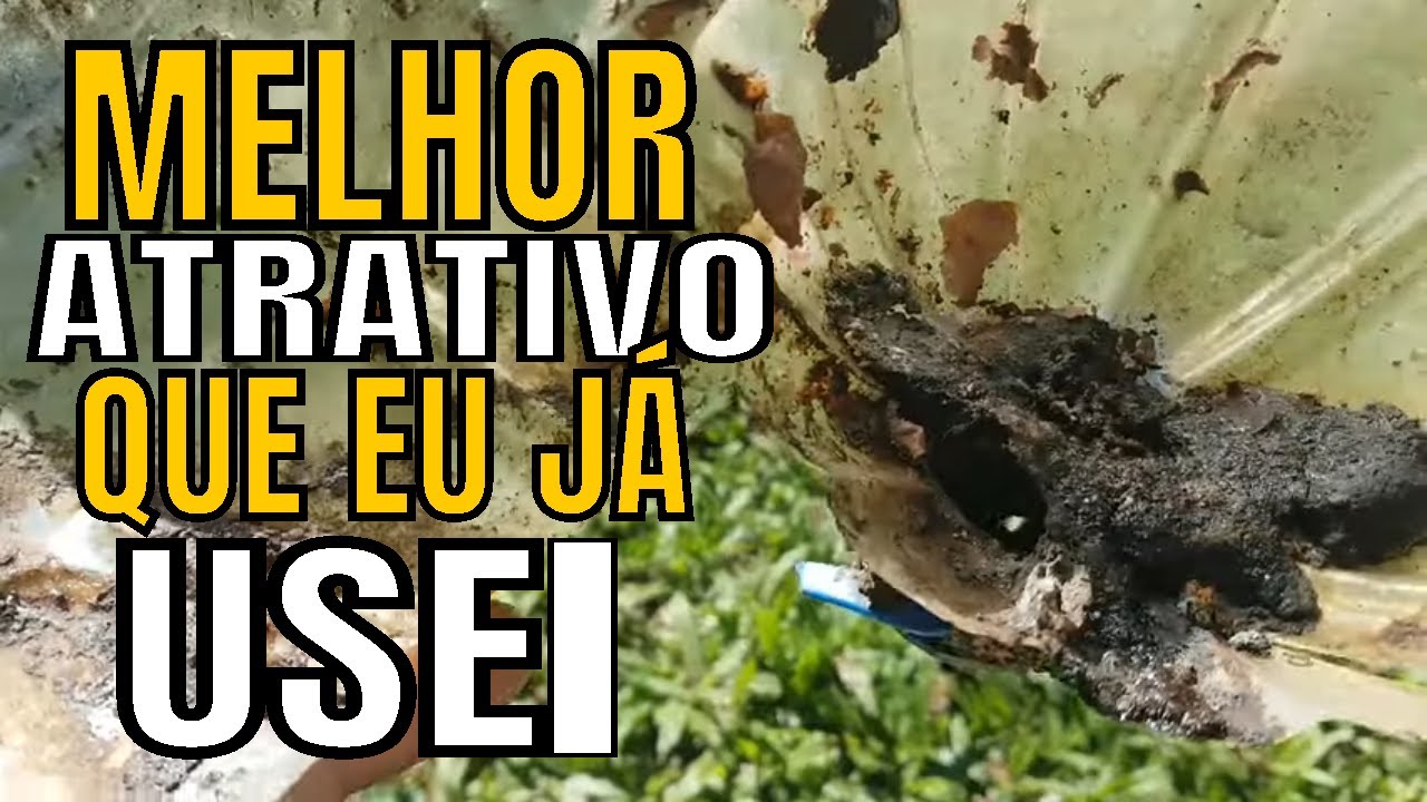 O SEGREDO do Atrativo para Manda&ccedil;aia: Isca Branca + Bico Reciclado!
