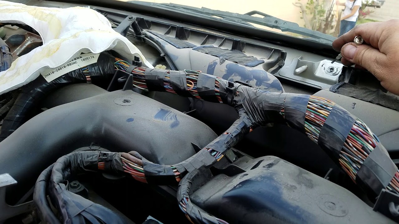 Nissan titan dash removal... YAY!