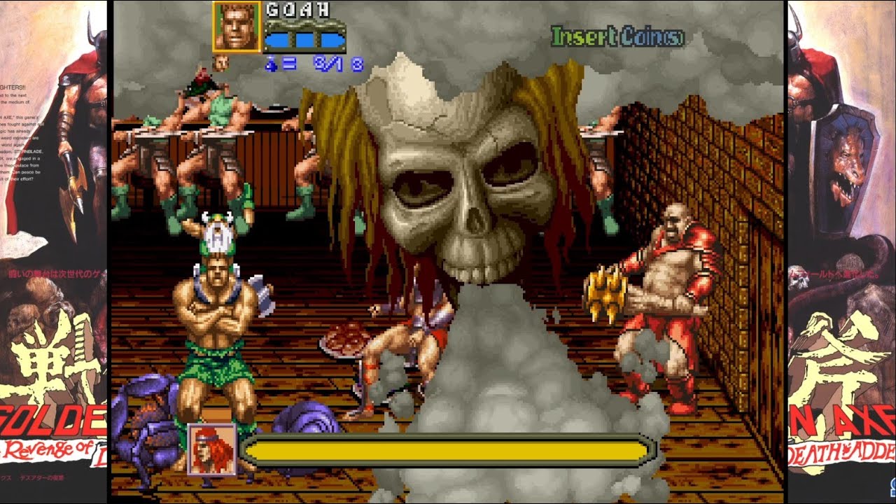 [TAS] GOLDEN AXE: The Revenge of Death Adder - Gilius in  22:20 (ARCADE) / Production 2023