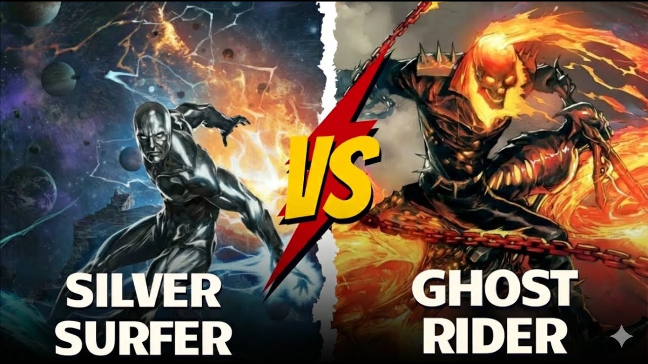 Silver Surfer vs Ghost Rider