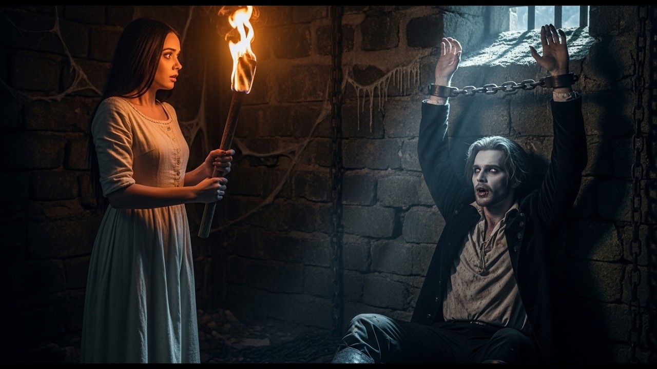 She Discovered the Vampire King Chained in Her Basement — Her Father Had Imprisoned Him Years Ago
